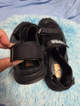 Sandalias Hugo Boss Negras Talla 41