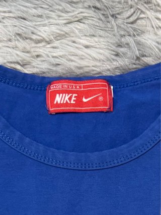 Camiseta Nike Vintage Made in USA Azul