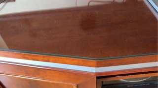 Mueble TV / Aparador Madera y Cristal
