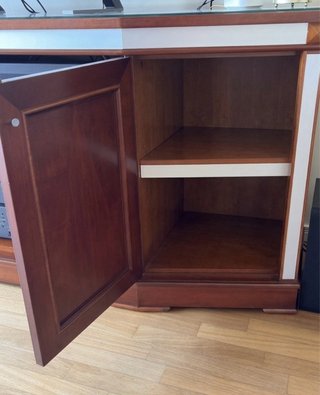 Mueble TV / Aparador Madera y Cristal
