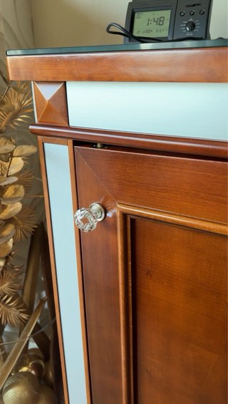 Mueble TV / Aparador Madera y Cristal