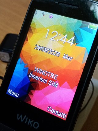 Wiko F300 Telefono Cellulare Nero