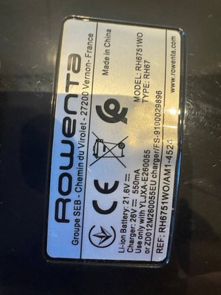 Aspiradora Escoba Rowenta Dual Force