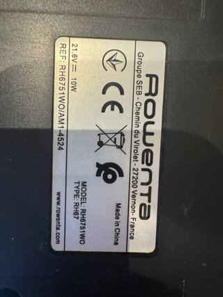 Aspiradora Escoba Rowenta Dual Force