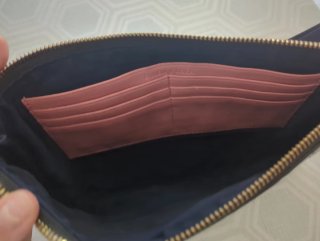 Cartera de mano BIMBA Y LOLA negra, original