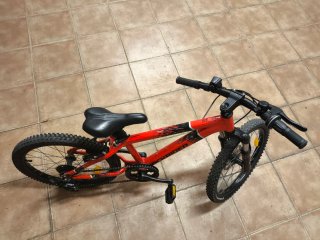 Bicicleta Rockrider ST 900 20 Roja