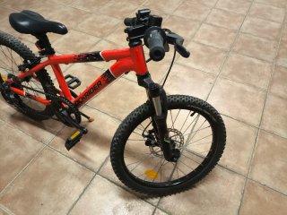 Bicicleta Rockrider ST 900 20 Roja