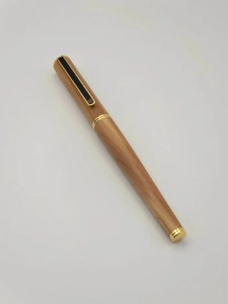 Caneta Vintage Ecobra (M) Madeira Clara