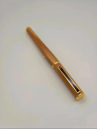 Caneta Vintage Ecobra (M) Madeira Clara