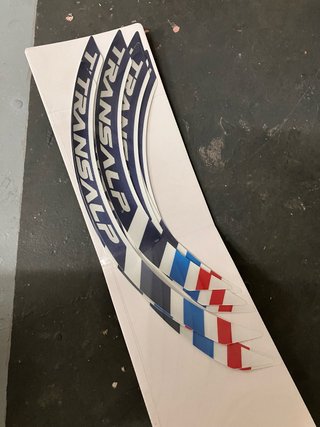 Pegatinas Rueda Honda Transalp Originales