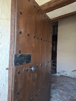 Puerta Antigua Madera Rústica