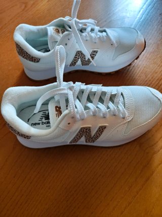 Zapatillas New Balance 500 Leopardo Blanco