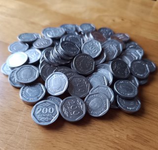 Monedas 200 Pesetas J.Carlos I (1987)