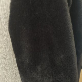 Chaqueta pelo negra talla M