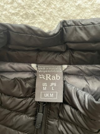 Chaqueta de pluma Rab Microlight Jacket