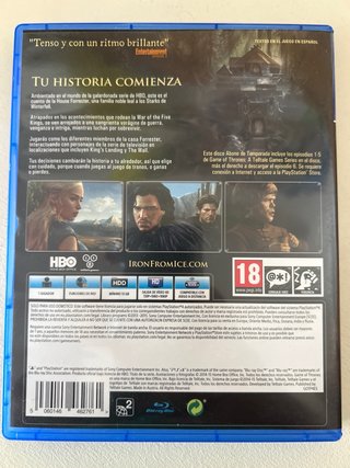 Juego PS4 Game of Thrones (Juego de Tronos)
