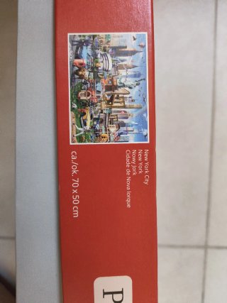 Puzzle Sin Usar 1000 piezas Nueva York