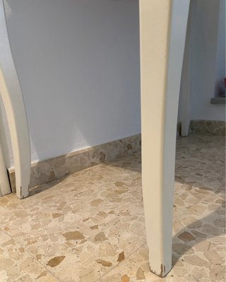 Tocador Blanco con Espejo y Cajones