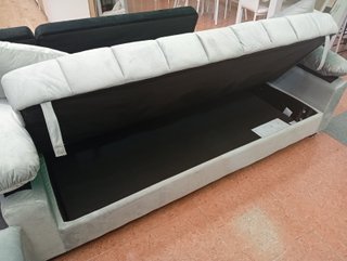 Sofá Cama Gris con Arcón