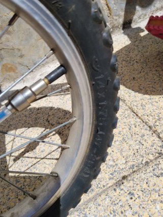 Bicicleta infantil rosa 14 pulgadas