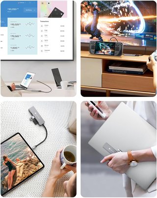 NOVOO Hub USB-C 5 en 1 Multipuerto
