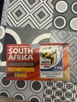 Caja Mundial Sudáfrica 2010 Panini