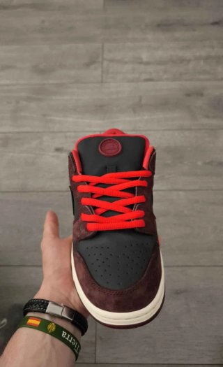 Zapatillas Nike SB Negras y Rojas