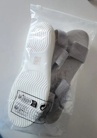 NUEVAS Sandalias grises mujer talla 41