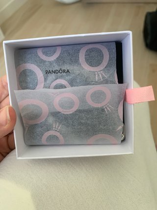 Pulsera Pandora eslabones plata