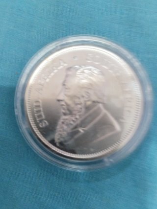 Moneda Krugerrand Plata 1oz 999