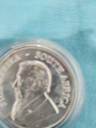 Moneda Krugerrand Plata 1oz 999