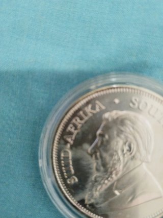 Moneda Krugerrand Plata 1oz 999