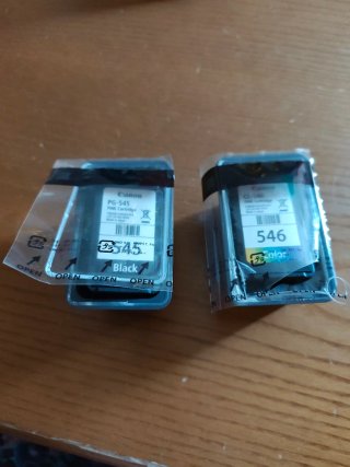 Pack 3 Cartuchos Canon 545 y 546 Originales NUEVOS