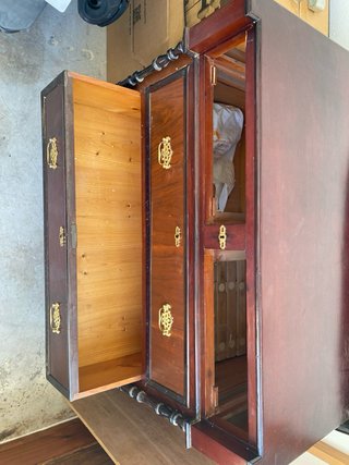 Cómoda vintage de madera para restaurar