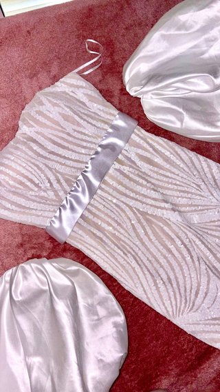 Vestido largo blanco