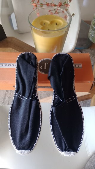 Alpargatas negras talla 41 nuevas