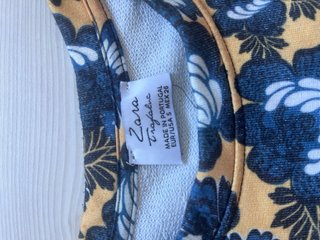 Vestido Zara Trafaluc Estampado Flores