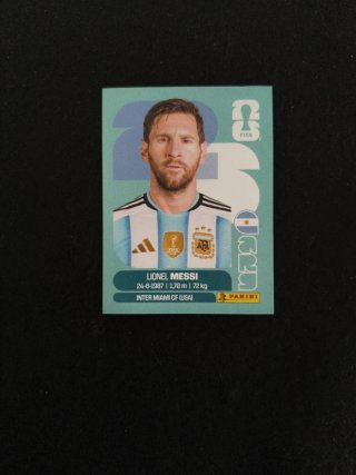 Cromo Lionel Messi Inter Miami CF FIFA