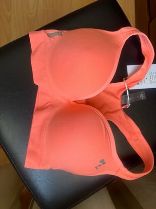 Sujetador deportivo Only naranja fluor