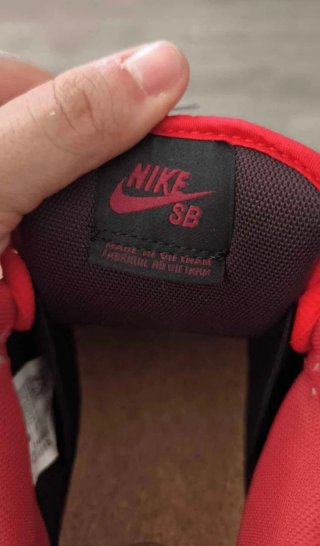 Nike Dunk SB Marrón y Rojo