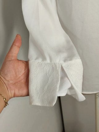 Camicia Zara pizzo romantico XS NUOVA