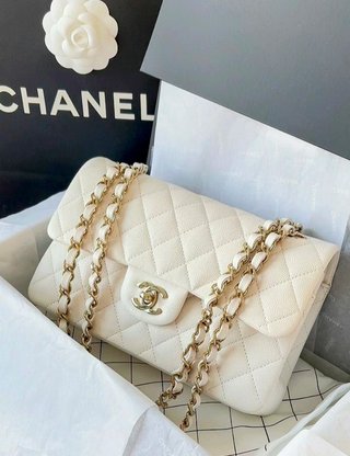 Chanel Classic Flap bianco