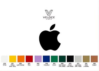 Vinilo Logo Apple Varios Colores