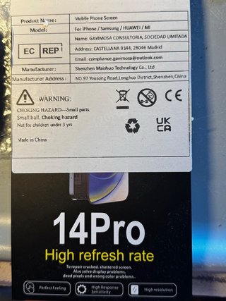iPhone 14 Pro 256GB Morado para Montar