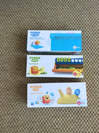 Pack 3 Kits STEM Plugo: Gamepad, Letters, Count