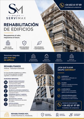 Rehabilitación de edificios,fachadas y comunidades
