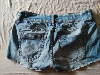 Shorts vaqueros rotos mujer