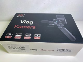 Cámara Vlogging 4K 48MP Nueva con micrófono y más