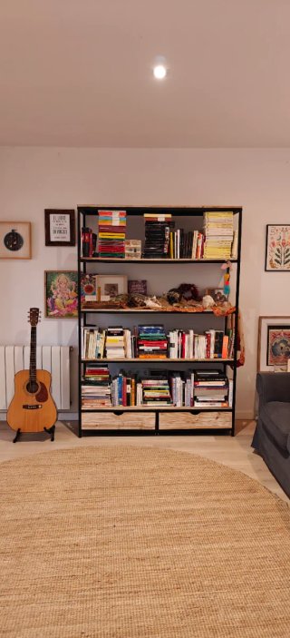 Estantería estilo industrial