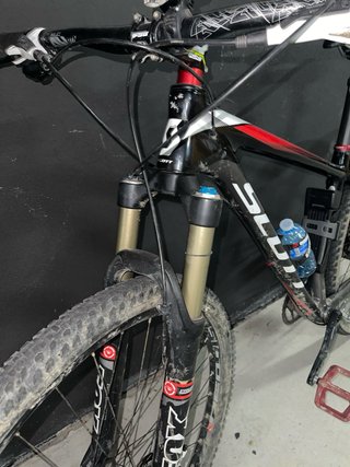 Bicicleta Scott Scale Carbono da Montagna M + lucchetto